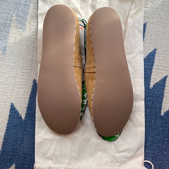 Sabah Handmade Leather Turkish Loafer in Sand - Picture 3 of 6